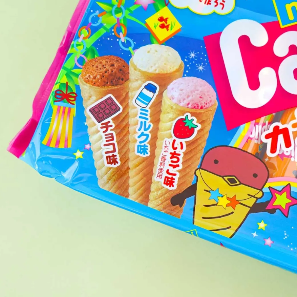 Glico Caplico Tanabata Mini Ice Cream Snacks - 10 pcs