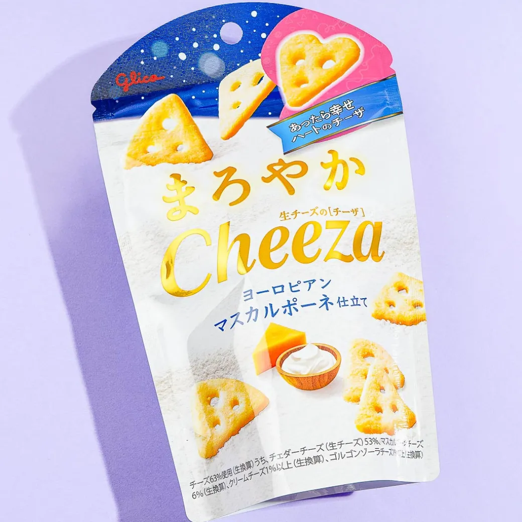 Glico Cheeza Mascarpone Cheese Crackers