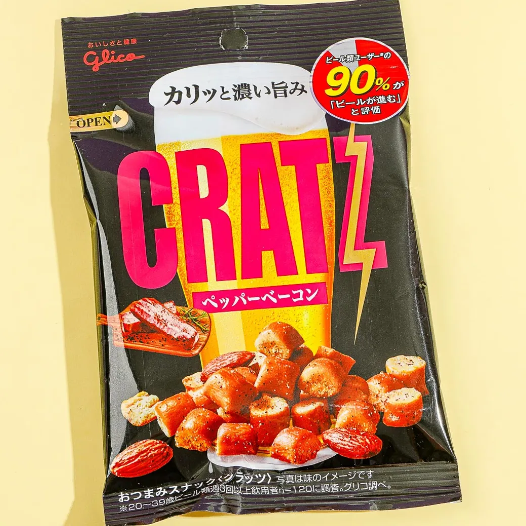 Glico Cratz Pretzels - Pepper & Corn