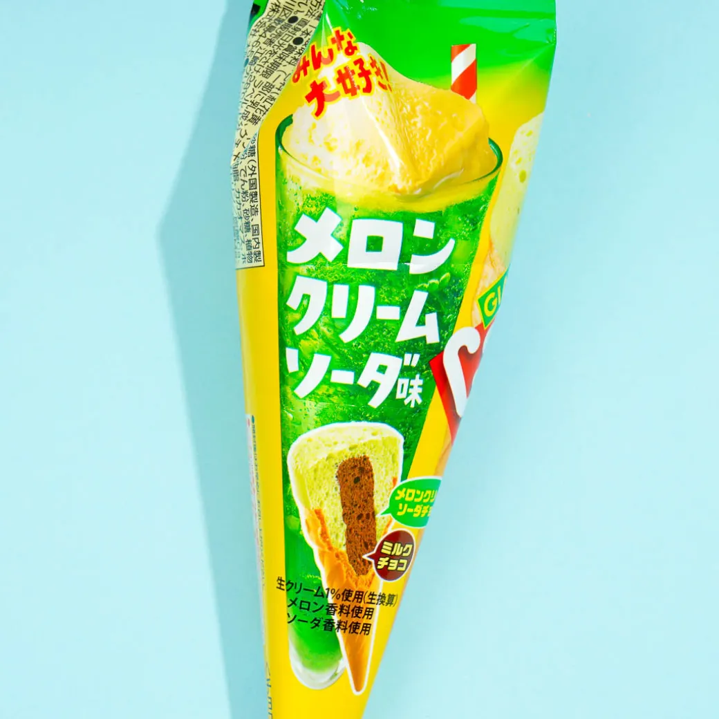 Glico Giant Caplico - Melon Cream Soda