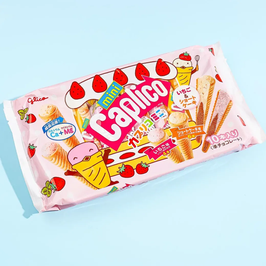 Glico Mini Caplico - Strawberry Shortcake