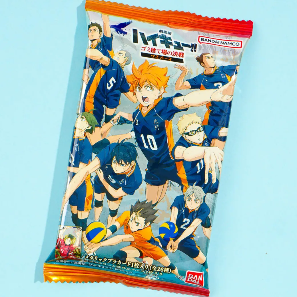 Haikyu!! The Dumpster Battle Wafer With Card