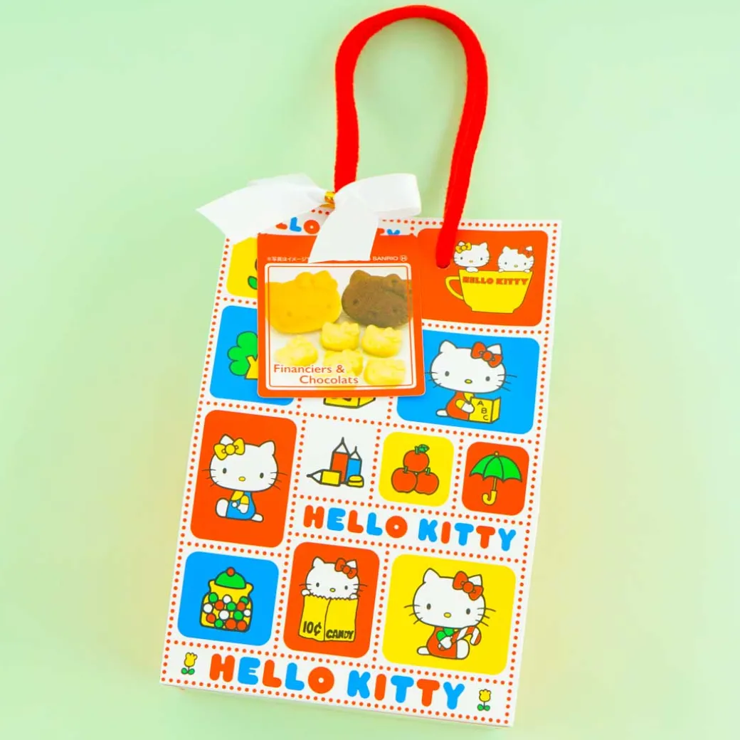 Hello Kitty Financier Cookies & Chocolate With Gift Bag