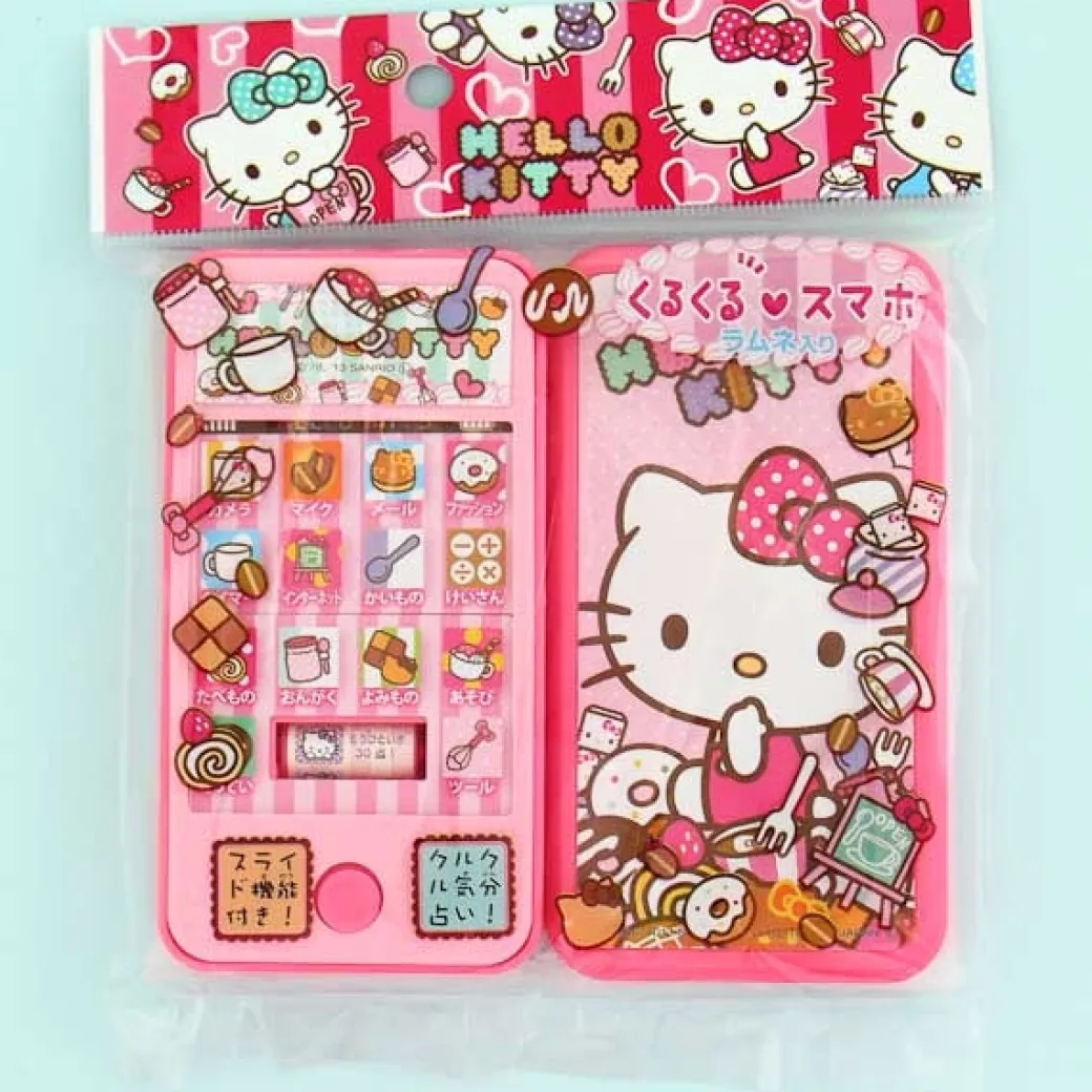 Hello Kitty Smartphone Ramune Candy Toy