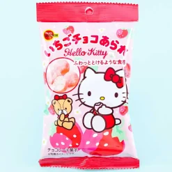 Hello Kitty Strawberry Chocolate Arare Crackers