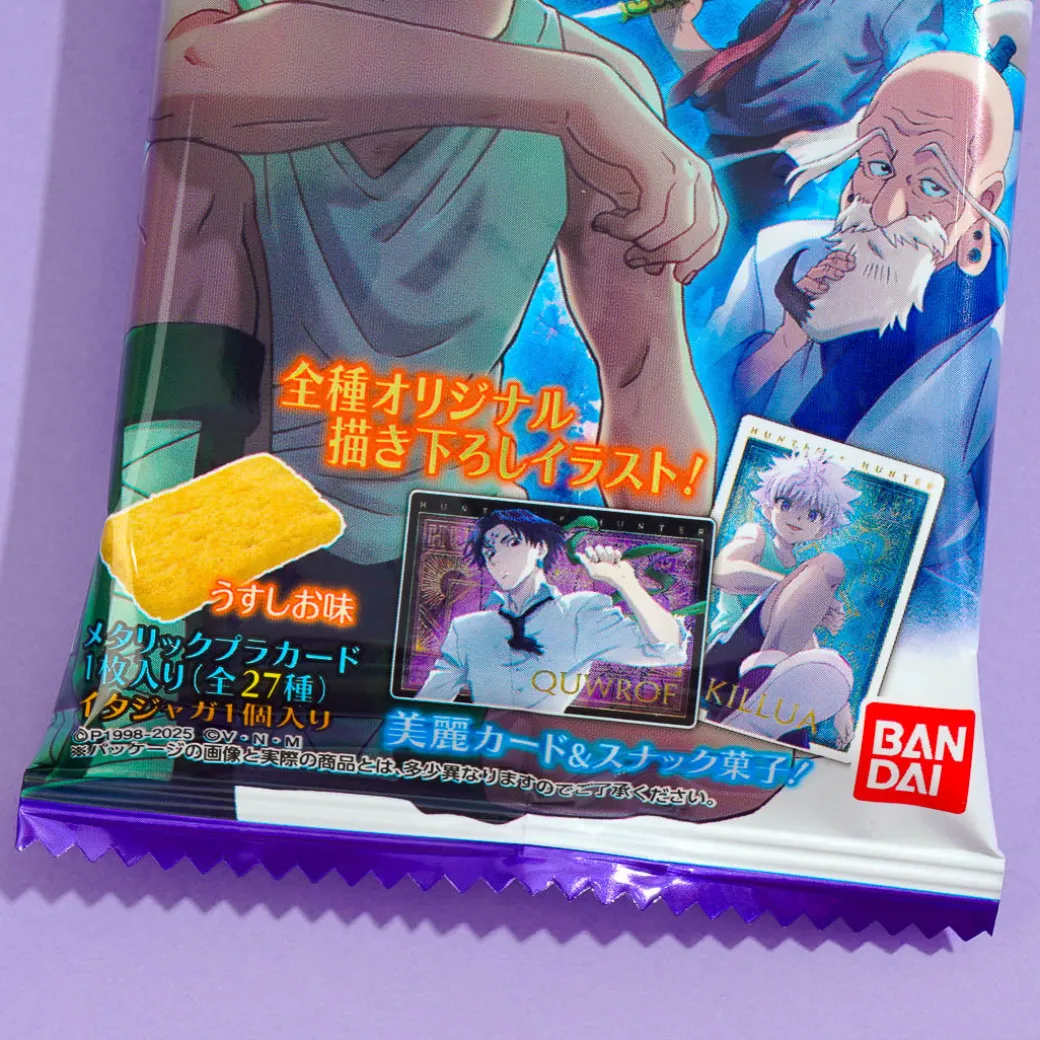 Hunter x Hunter 3 Potato Itajaga Snack With Card