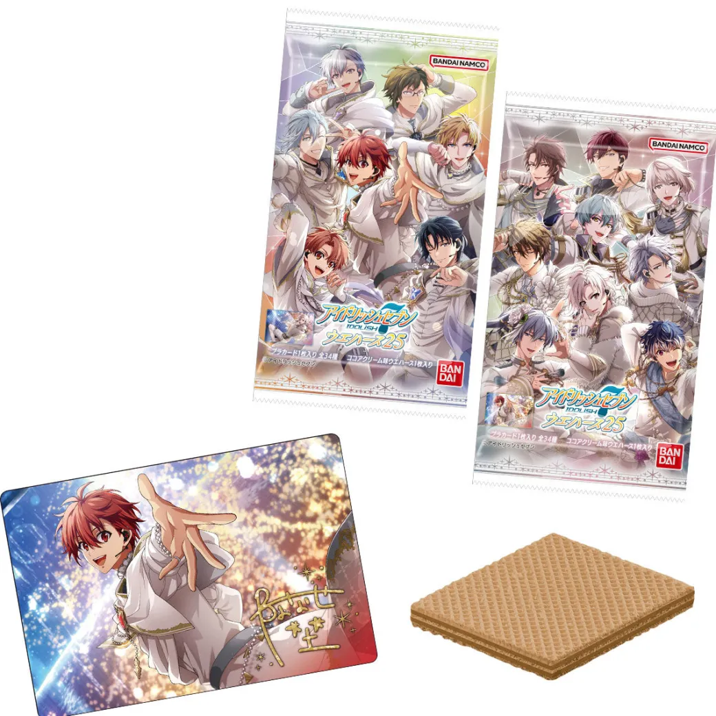 Idolish7 10th Anniversary Wafer With Card Wafer