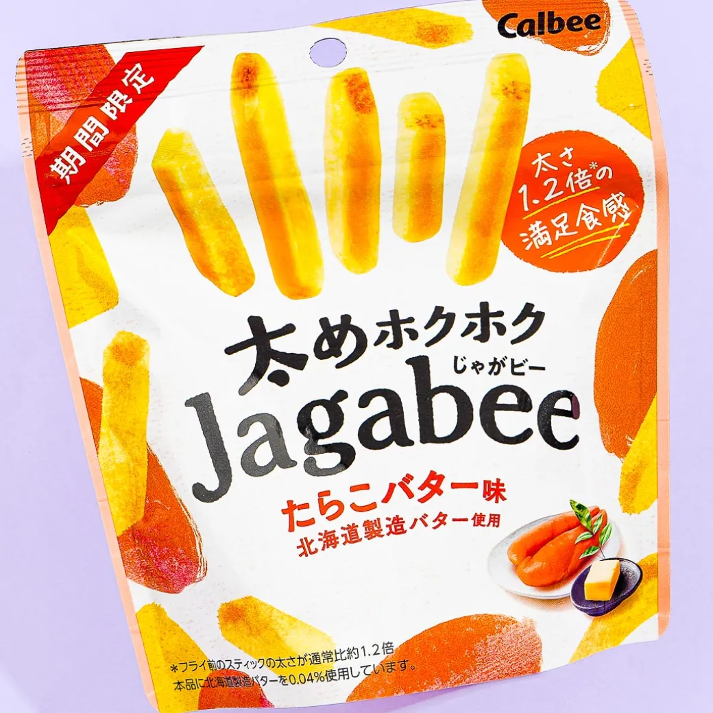 Jagabee Potato Snack Pouch - Cod Roe Butter