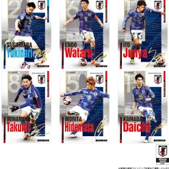 Japan National Soccer Team Twin Wafers With Card