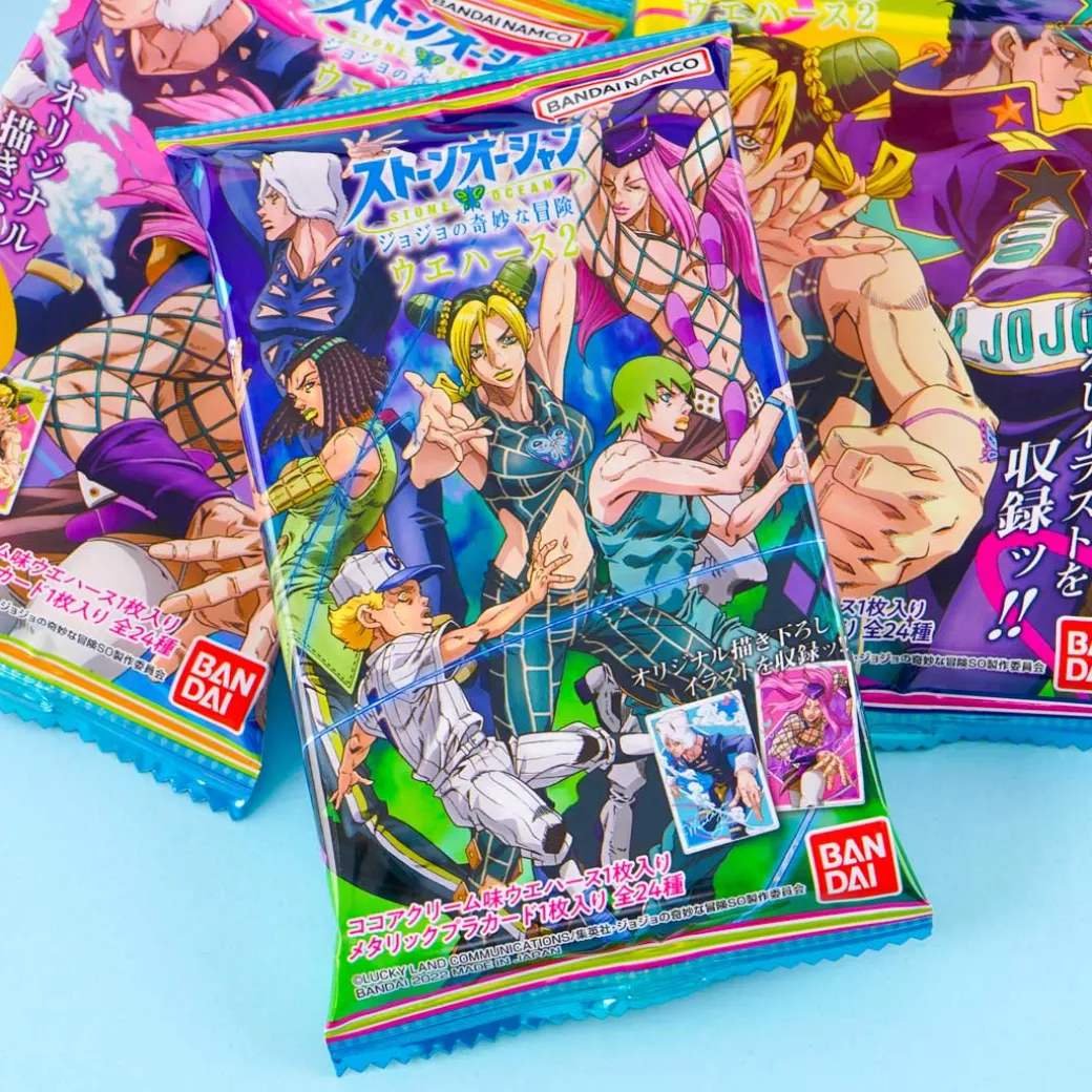 JoJo's Bizarre Adventure: Stone Ocean 2 Wafer With Card