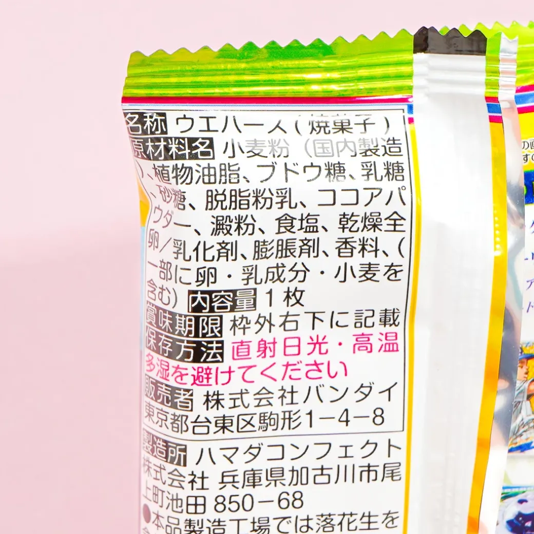 JoJo's Bizarre Adventure: Stone Ocean 3 Wafer With Card