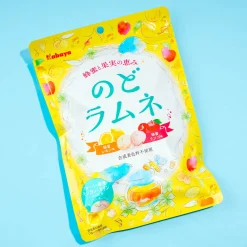 Kabaya Throat Ramune Candy - Honey Lemon & Honey Apple