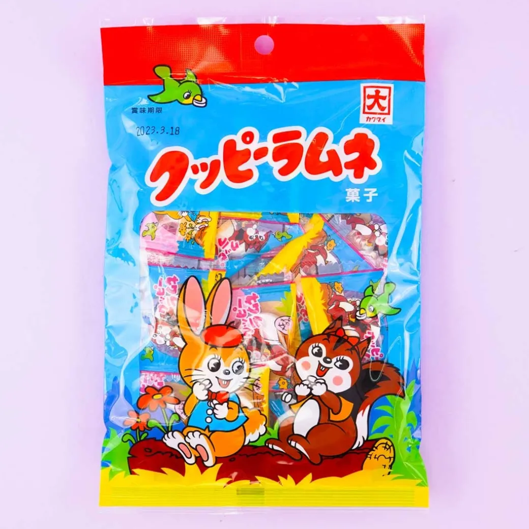 Kakudai Pillow Kuppy Ramune Candy - Assorted