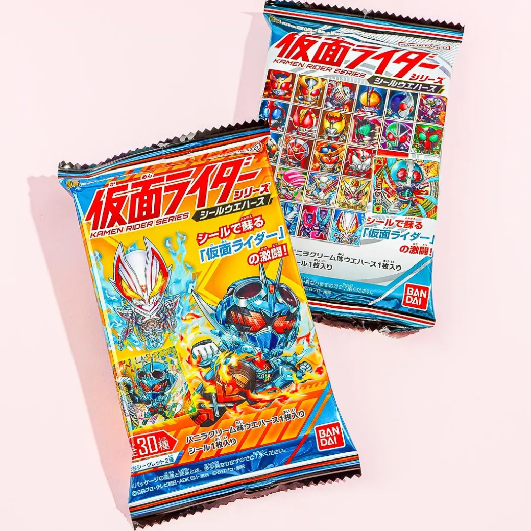Kamen Rider Wafer With Sticker