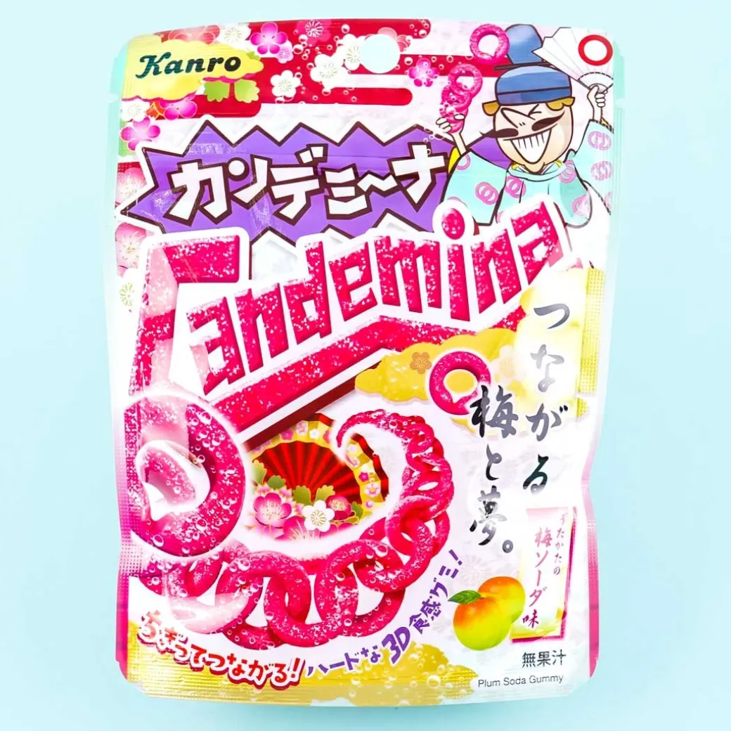 Kanro Candemina Ring Sour Candy - Plum Soda