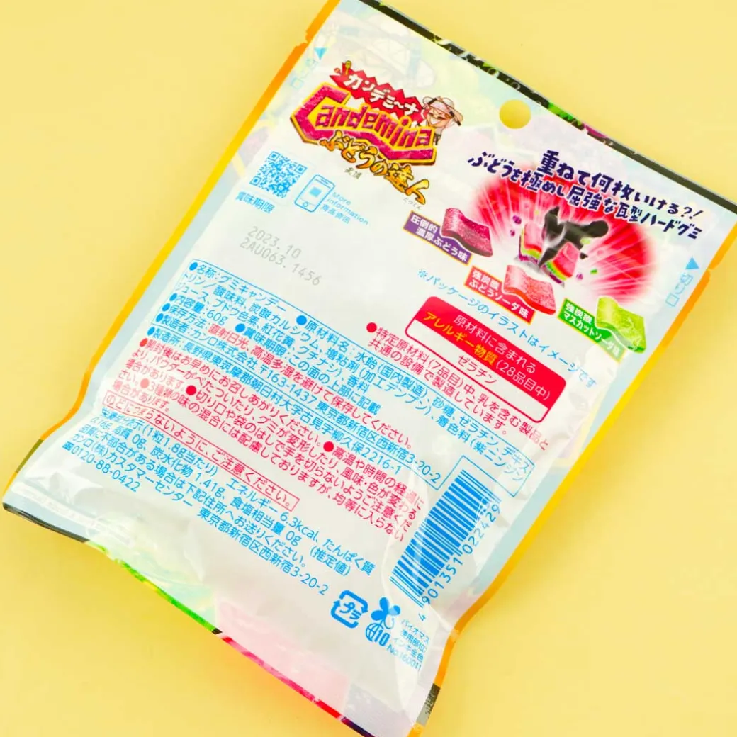 Kanro Candemina Sour Candy - Grape Master