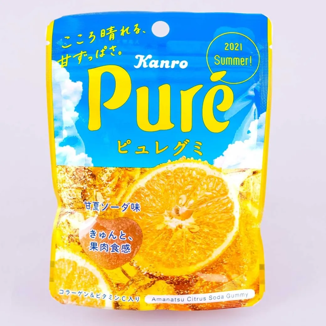 Kanro Puré Gummy - Amanatsu Soda