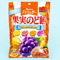 Kanro Sugar-Free Fruit Throat Candy
