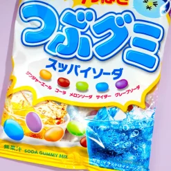 Kasugai Tsubu Gummy Candy - Sour Soda