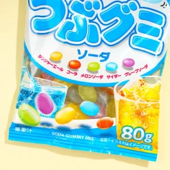 Kasugai Tsubu Gummy Candy - Soda Mix