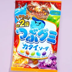 Kasugai Tsubu Gummy Candy - Hard Soda