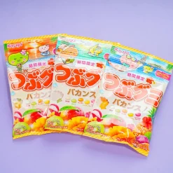 Kasugai Tsubu Gummy Candy - Tropical Fruits