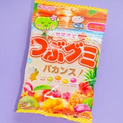 Kasugai Tsubu Gummy Candy - Tropical Fruits