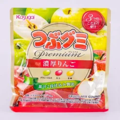 Kasugai Tsubu Premium Gummy Candy - Rich Apple