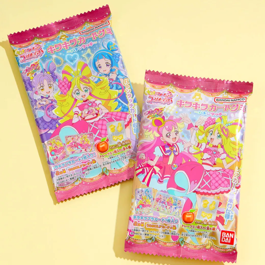 Kimi to Idol Pretty Cure Kirakira Gummy Candy With Card