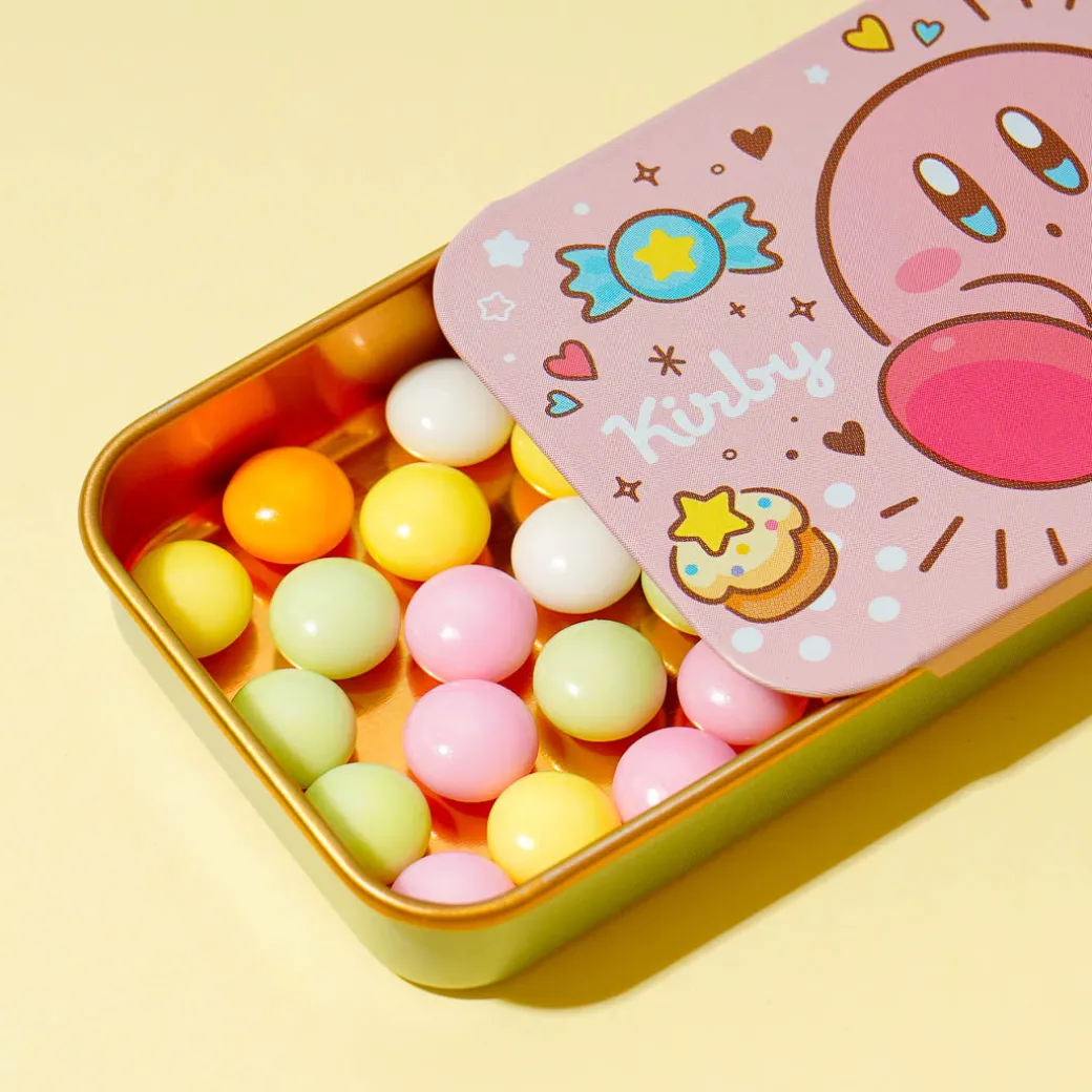 Kirby's Dream Land Slide Can With Ramune Candy