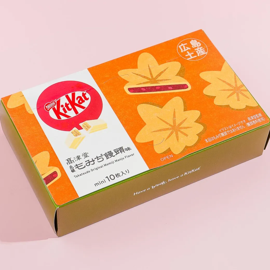 Kit Kat Chocolates - Takatsudo Original Momiji Manju