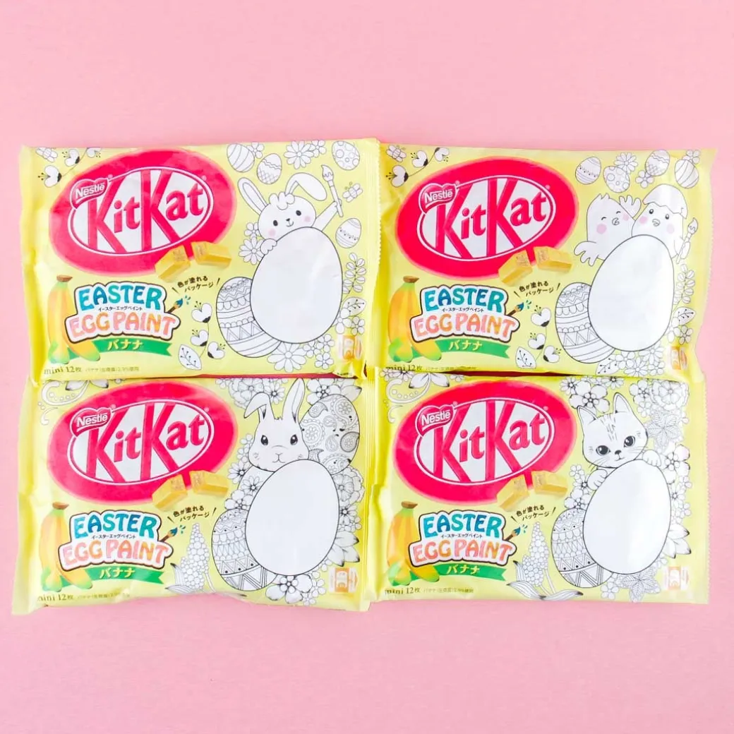 Kit Kat Easter Egg Paint Chocolates - Banana