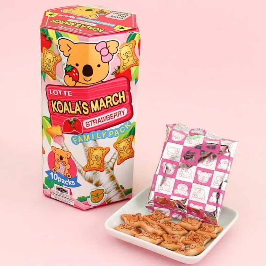 Koala's March Cookies Family Pack - Strawberry