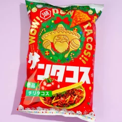 Koikeya Don Tacos Corn Chips - Christmas Chilli Tacos