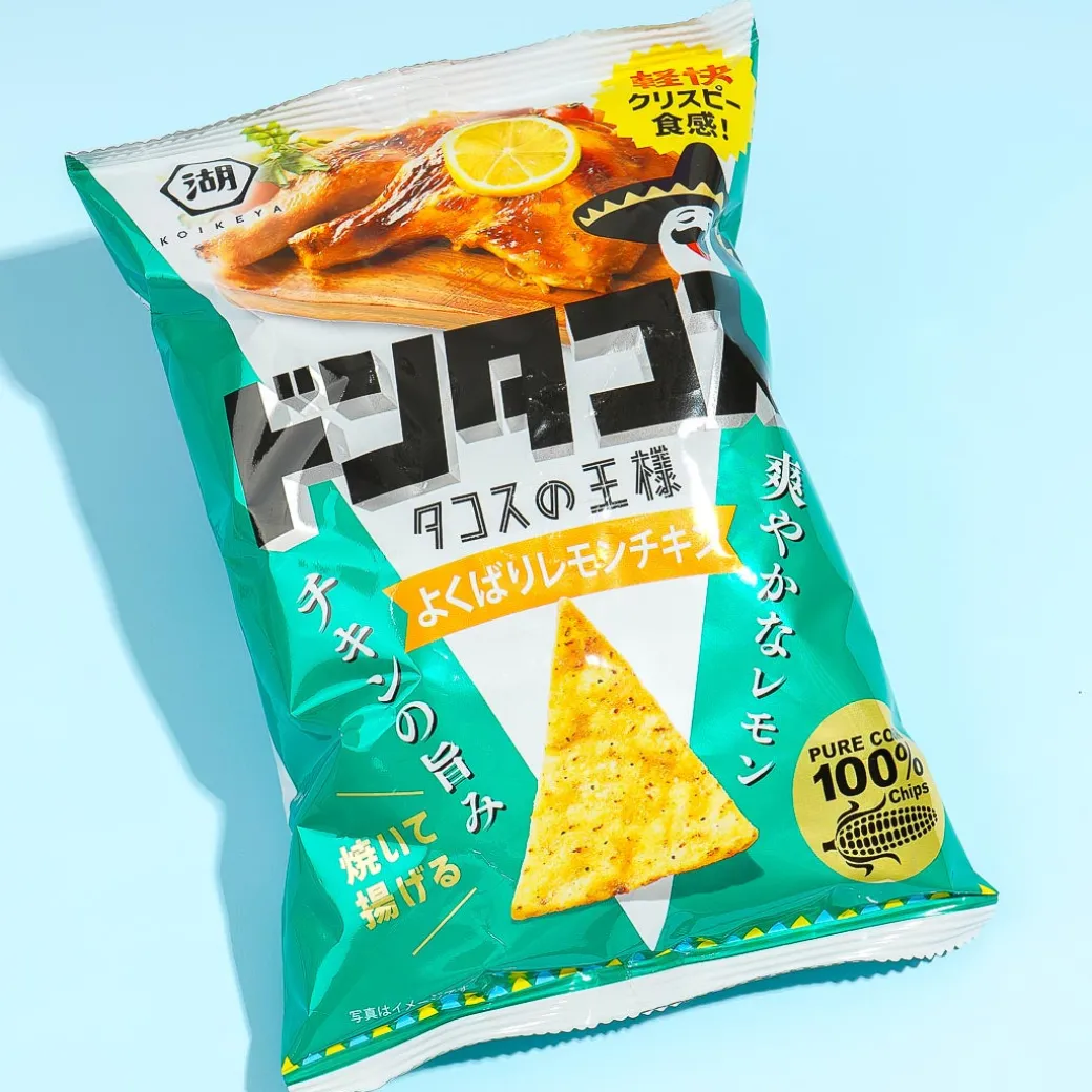 Koikeya Don Tacos Tortilla Chips - Lemon Chicken
