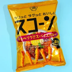 Koikeya Scone Corn Snacks - Spicy Curry