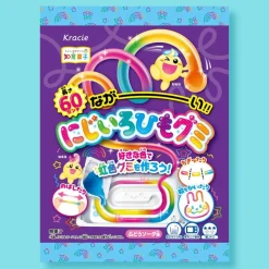 Kracie Long Rainbow String Gummy DIY Candy