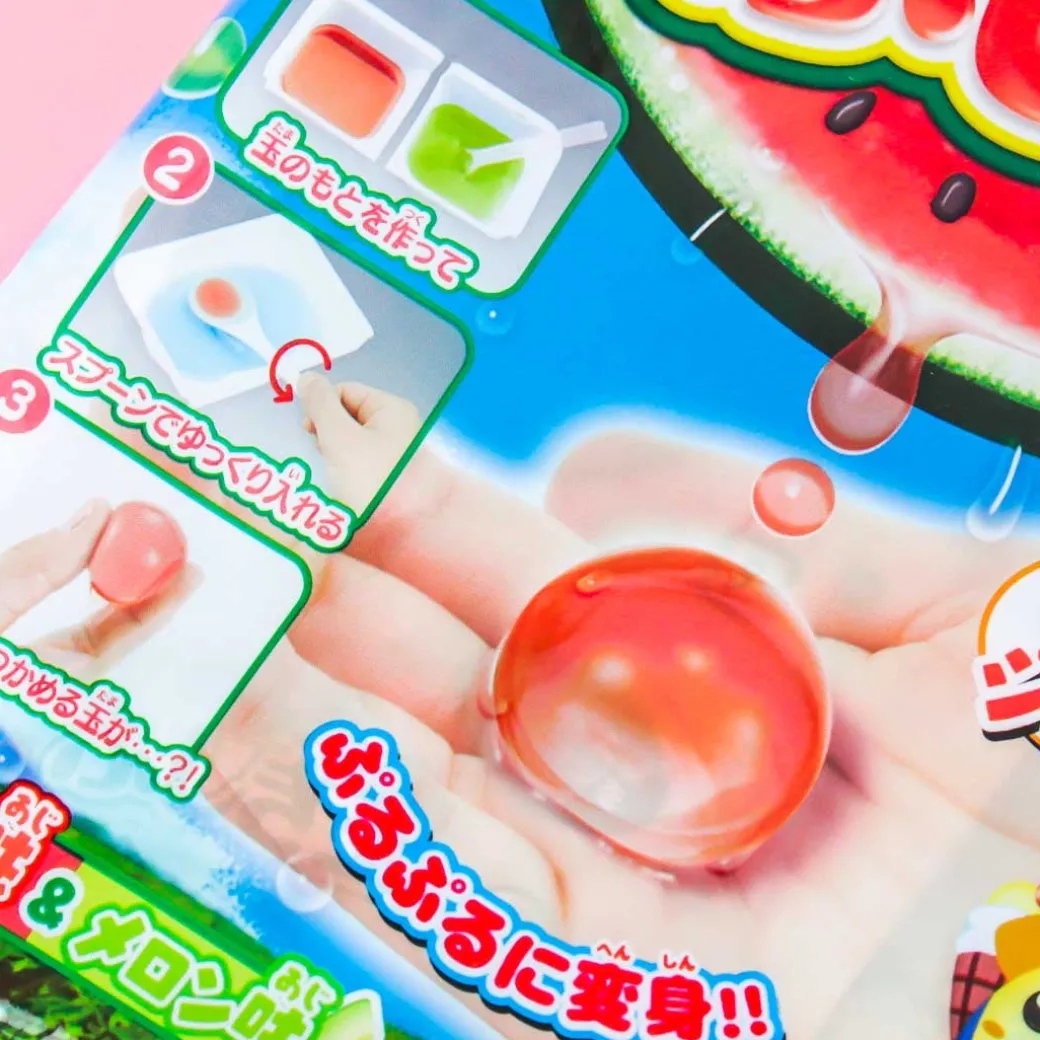 Kracie Mystery Ball DIY Candy Kit - Melon & Watermelon