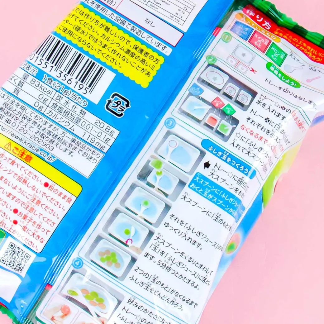 Kracie Mystery Ball DIY Candy Kit - Melon & Watermelon