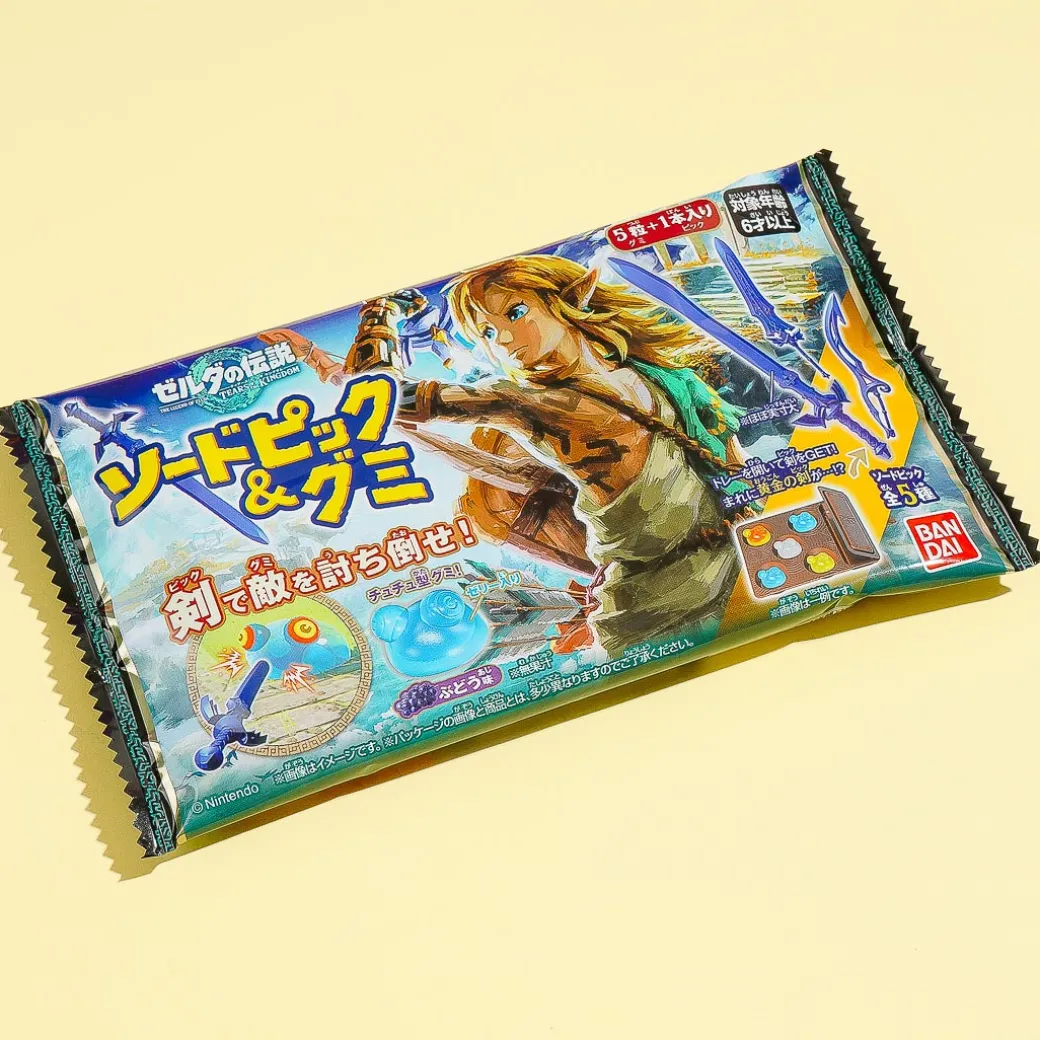 Legend Of Zelda Tears Of The Kingdom Sword Pick & Gummy