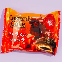Lotte Custard Cake - Caramel Chocolate