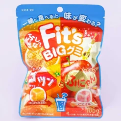 Lotte Fit's BIG Gummy - Orange & Apple