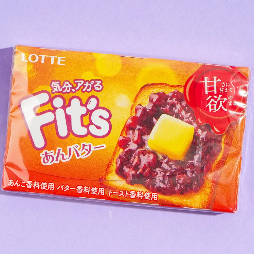 Lotte Fit's Gum - Sweet Red Bean Butter