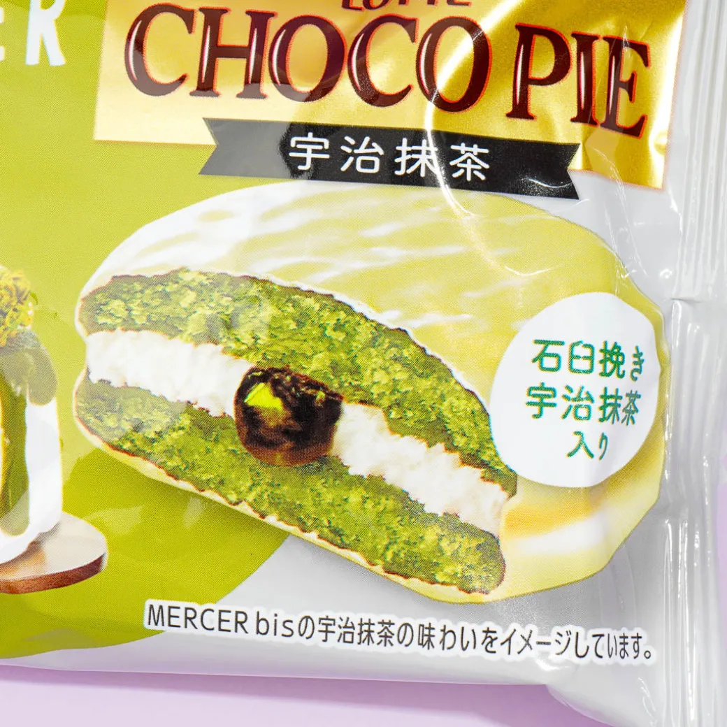 Lotte MERCER bis Choco Pie - Uji Matcha