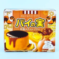 Lotte Pai no Mi Pastries - Caramel Pudding