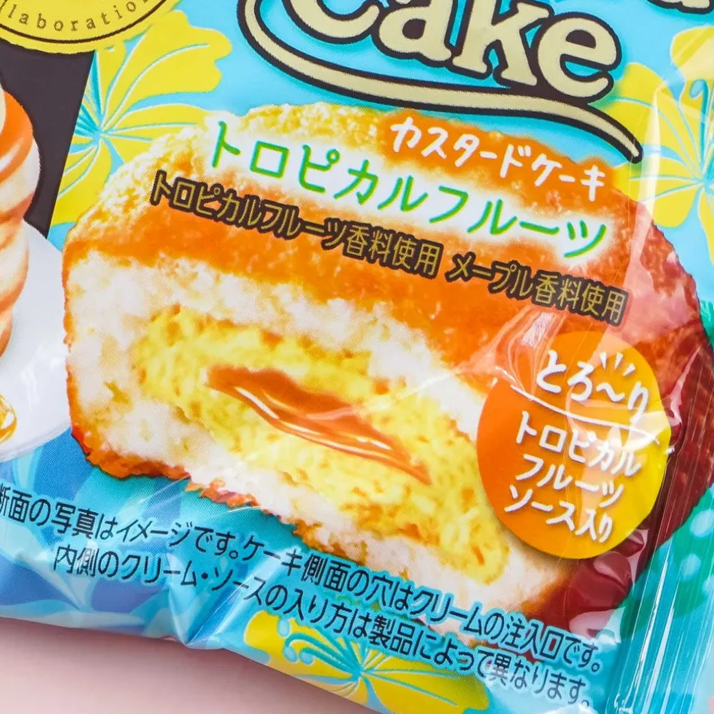 Lotte Premium Custard Cake - Tropical Fruits