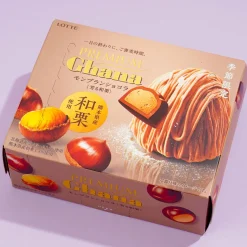 Lotte Premium Ghana Chocolate - Montblanc Japanese Chestnut