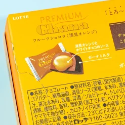 Lotte Premium Ghana Fruit Chocolate - Kiyomi Orange