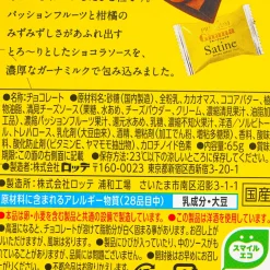 Lotte Premium Ghana Satine Fruit Chocolate