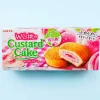 Lotte W Custard Cake - White Peach
